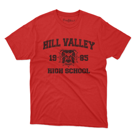 maglietta t-shirt- h valley high school 1985 future