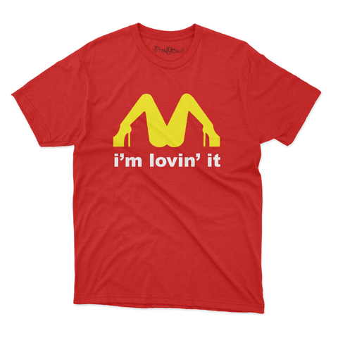 maglietta t-shirt- i m lovin it