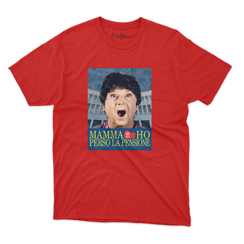 maglietta t-shirt- mamma ho perso la pensione