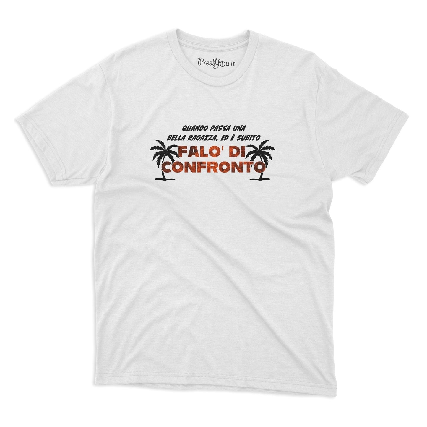 maglietta t-shirt- falo di confronto