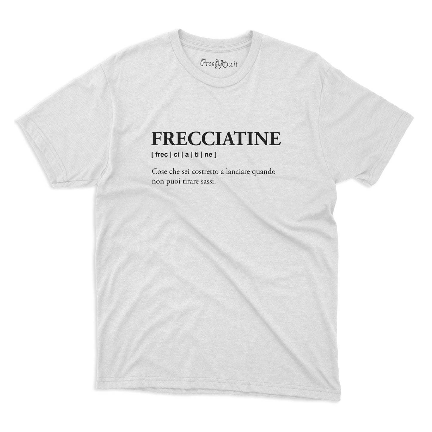 maglietta t-shirt- dizionario frecciatine