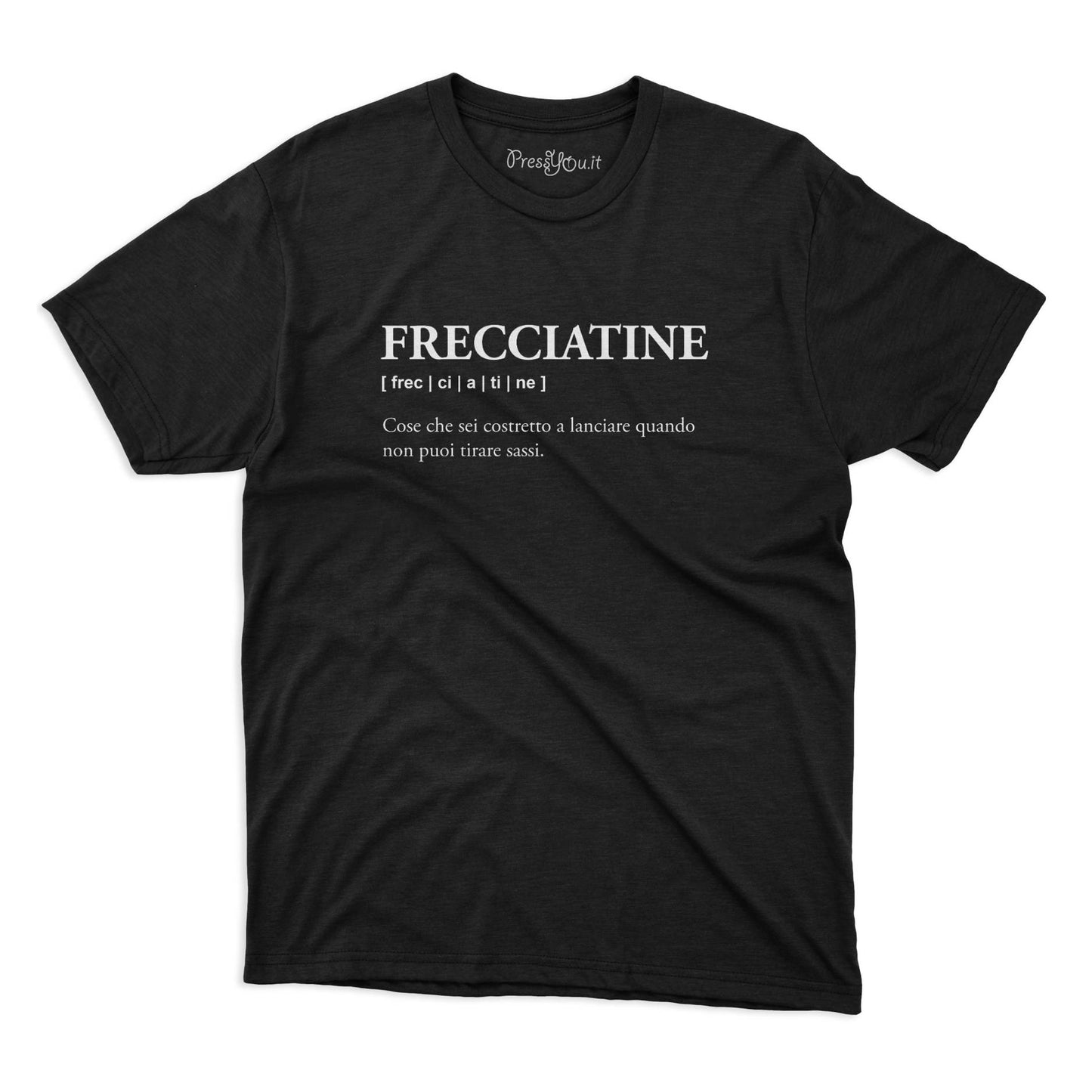 maglietta t-shirt- dizionario frecciatine