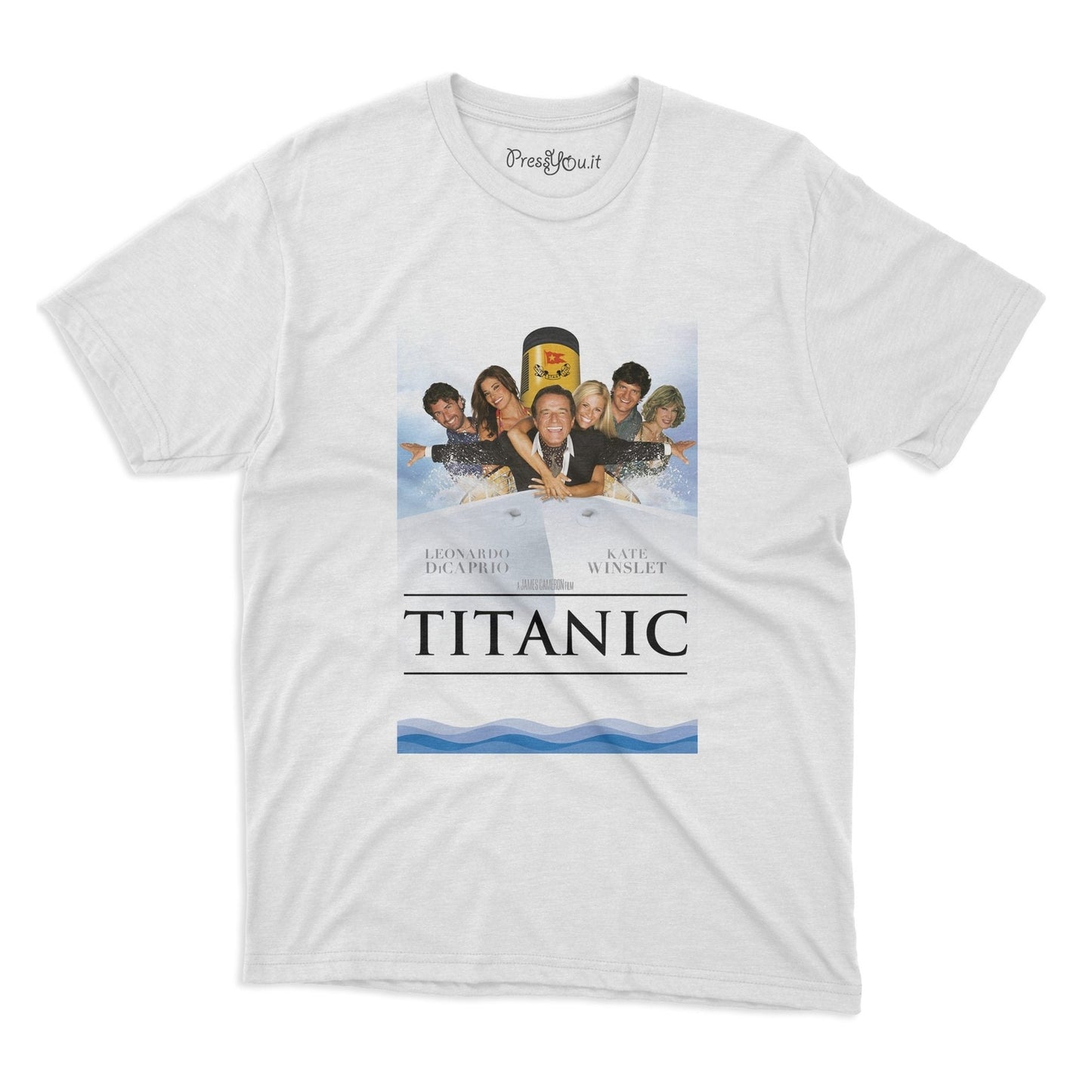 maglietta t-shirt- natale sul titanic