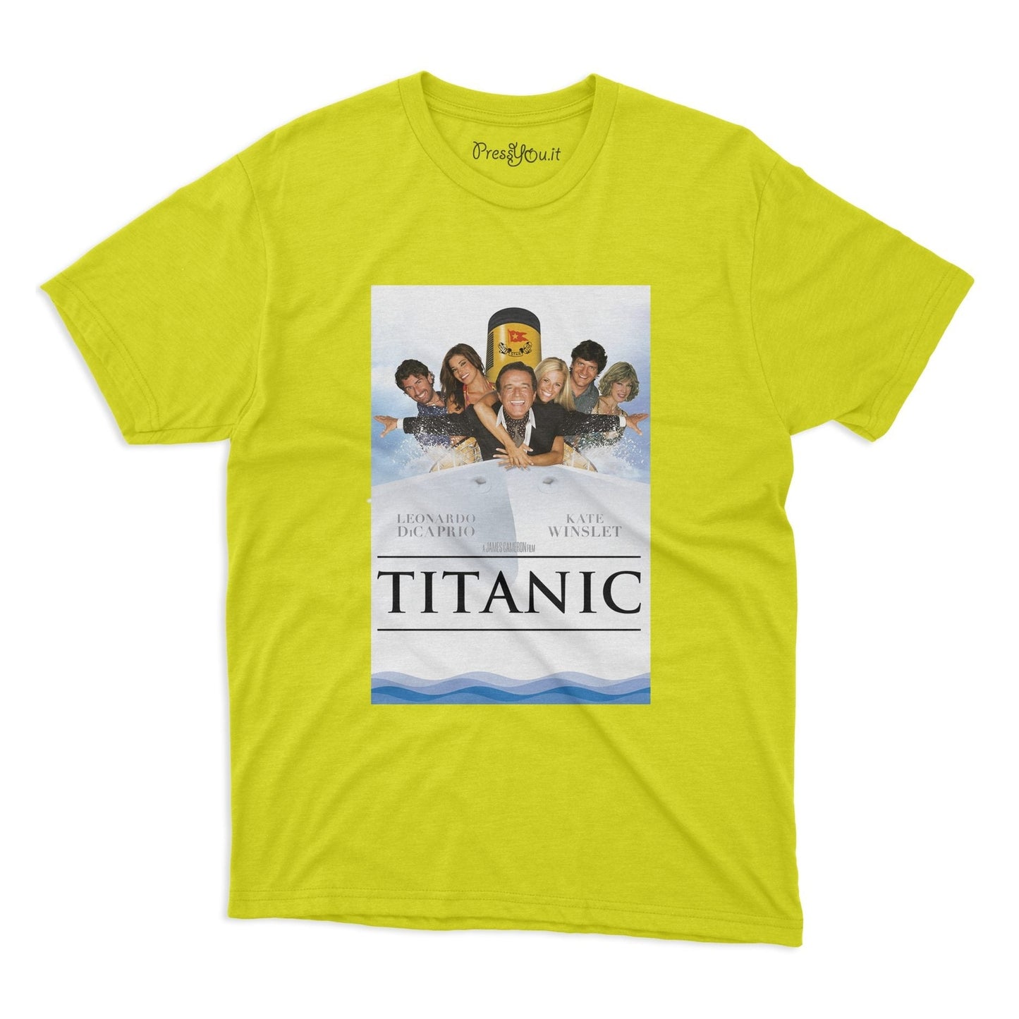 maglietta t-shirt- natale sul titanic