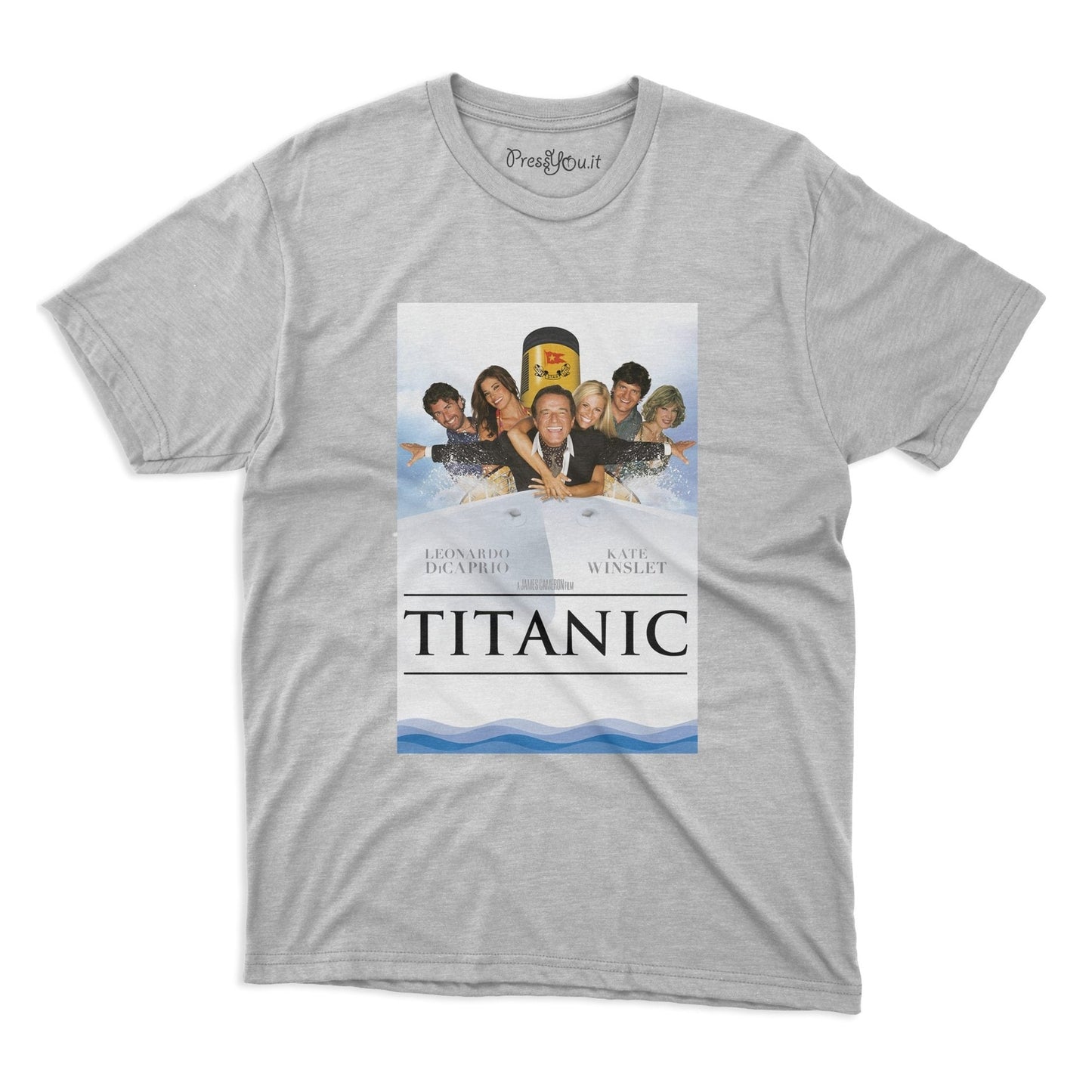 maglietta t-shirt- natale sul titanic