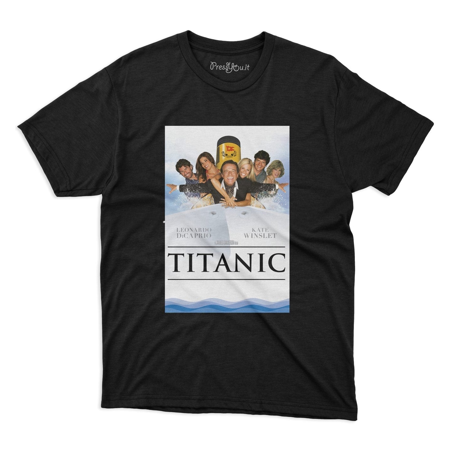 maglietta t-shirt- natale sul titanic