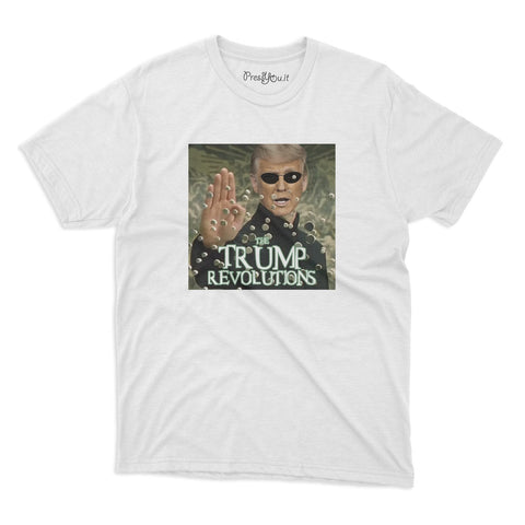 maglietta t-shirt- trump revolutions