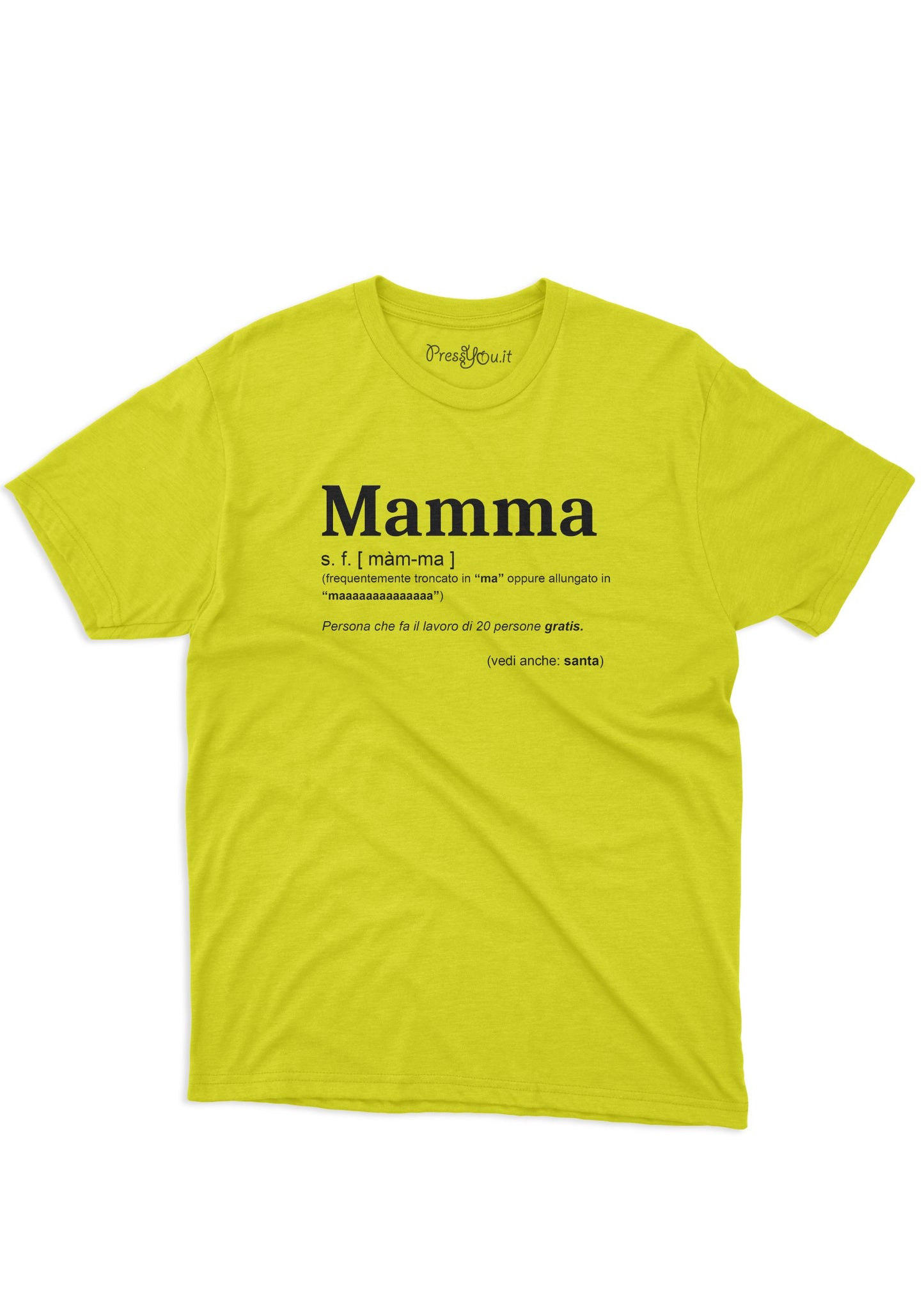 maglietta t-shirt- mamma dizionario