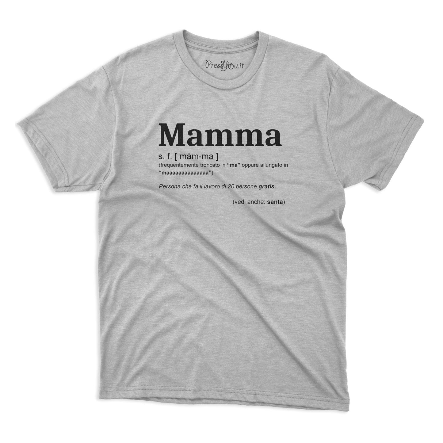 maglietta t-shirt- mamma dizionario