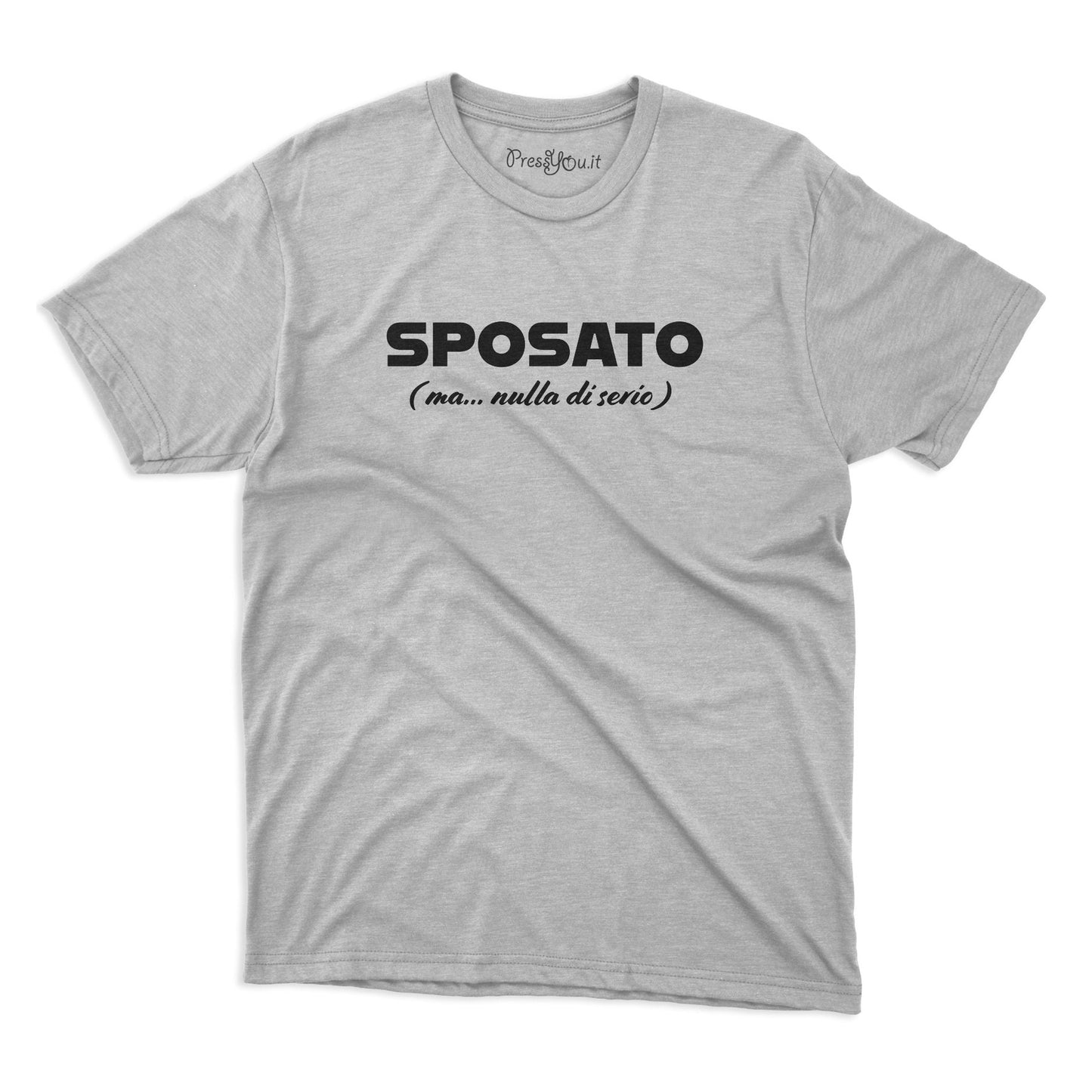 maglietta t-shirt- sposato ma nulla di serio