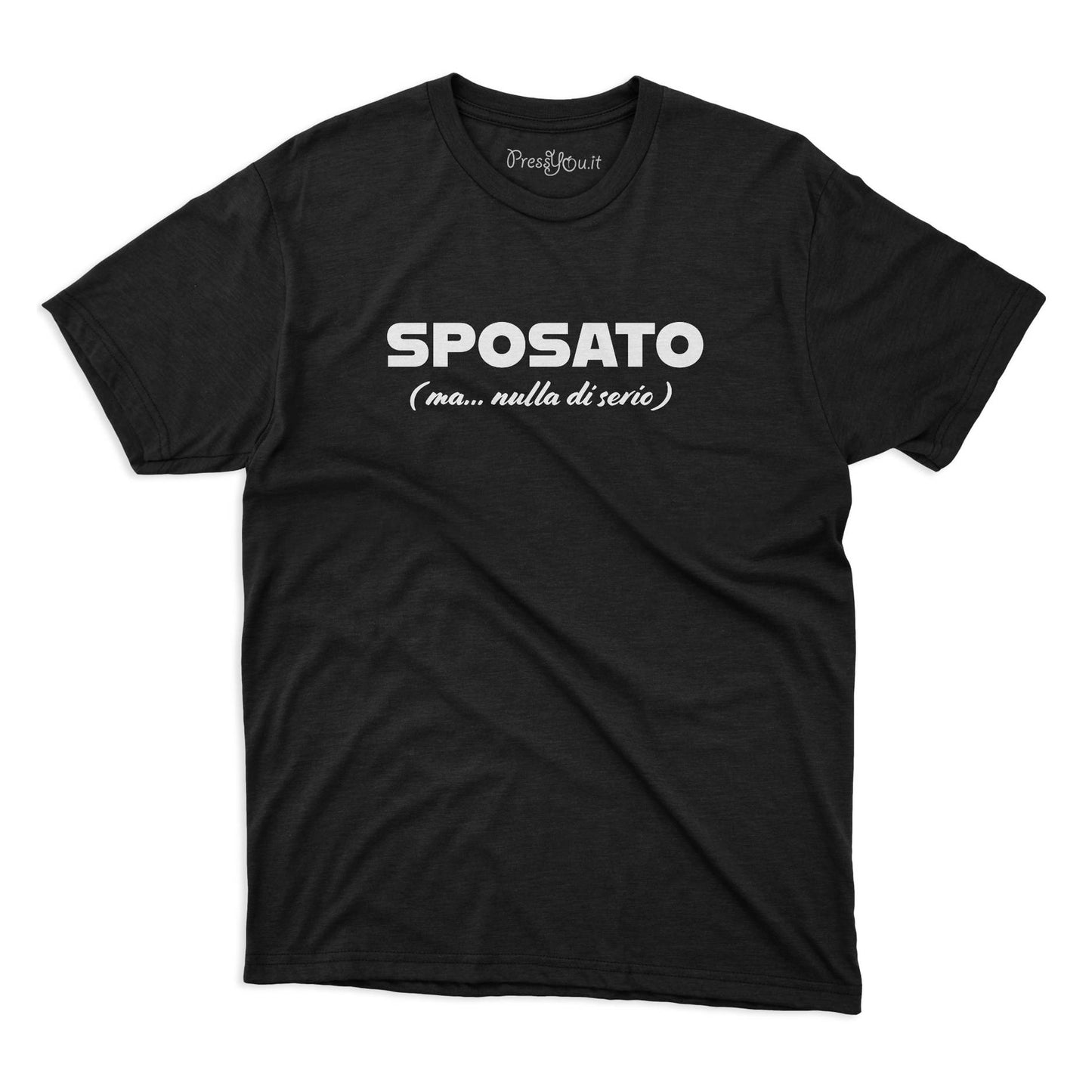 maglietta t-shirt- sposato ma nulla di serio