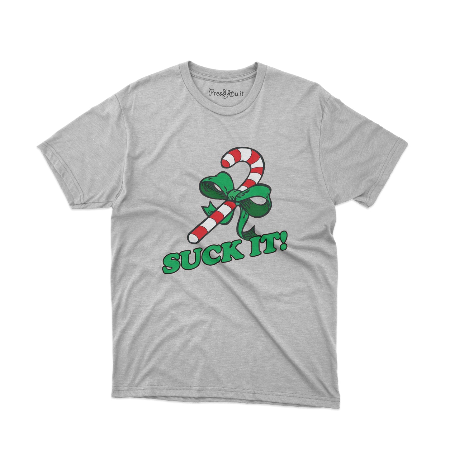 maglietta t-shirt-regalo di natale suck it