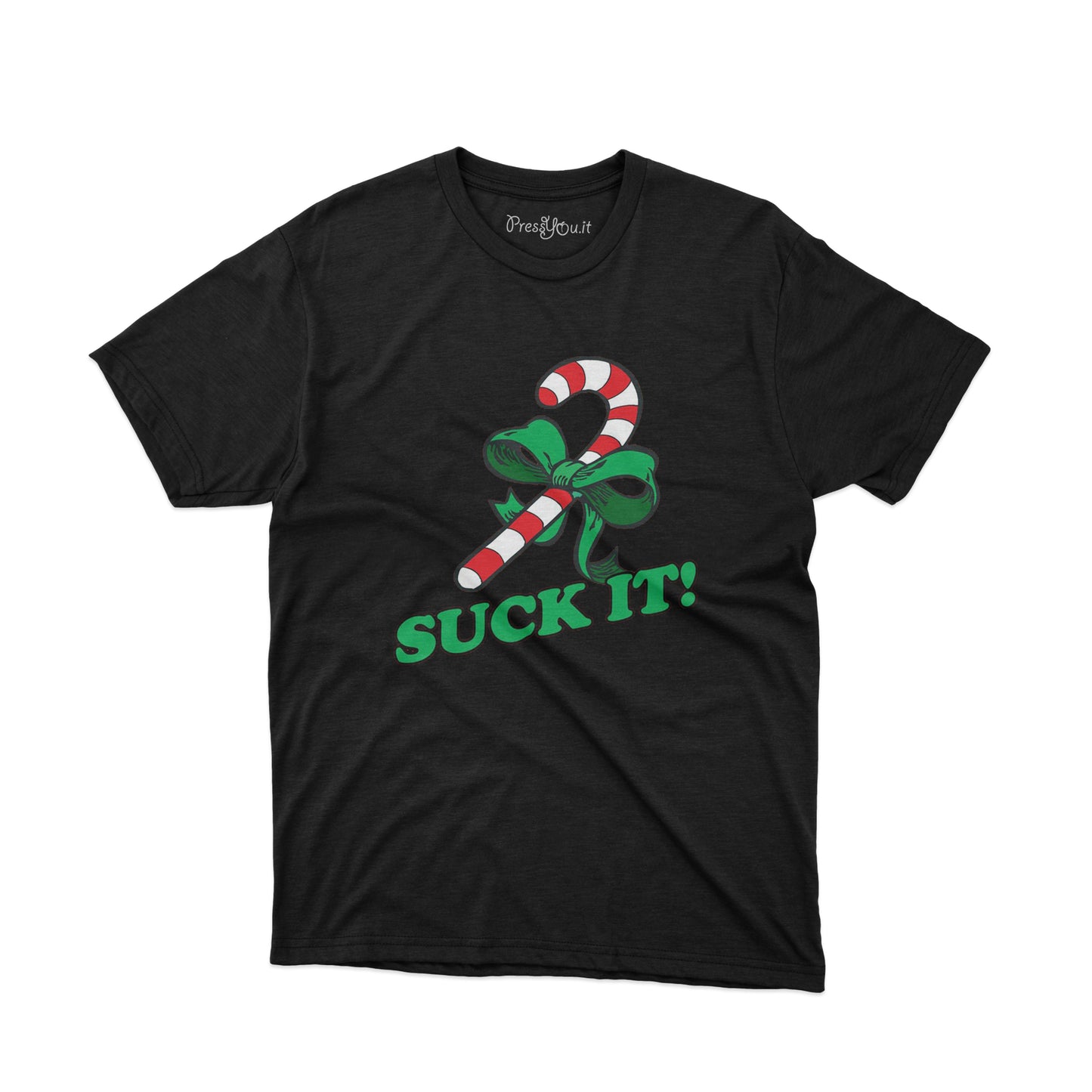 maglietta t-shirt-regalo di natale suck it