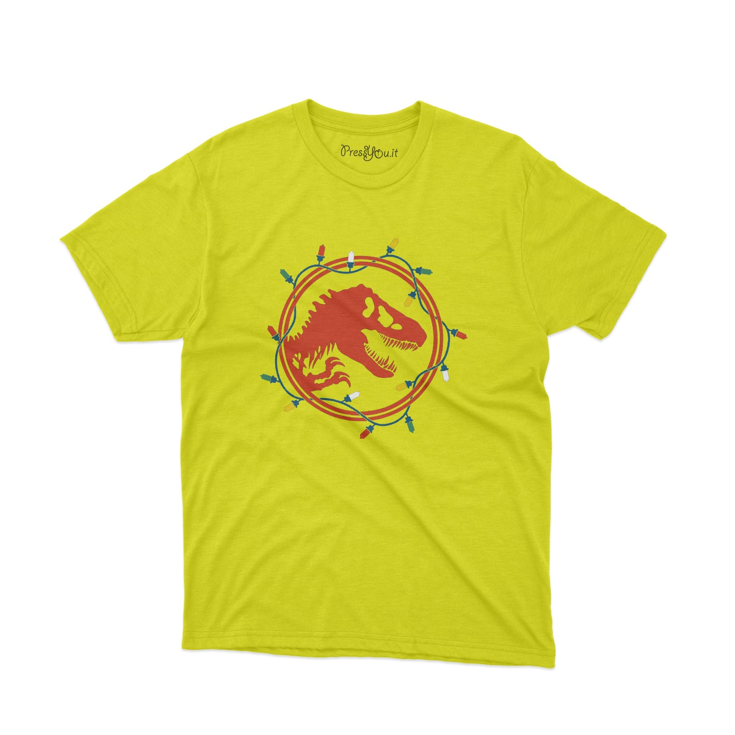 maglietta t-shirt-merry jurassic christmas