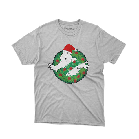 maglietta t-shirt-natale ghost logo