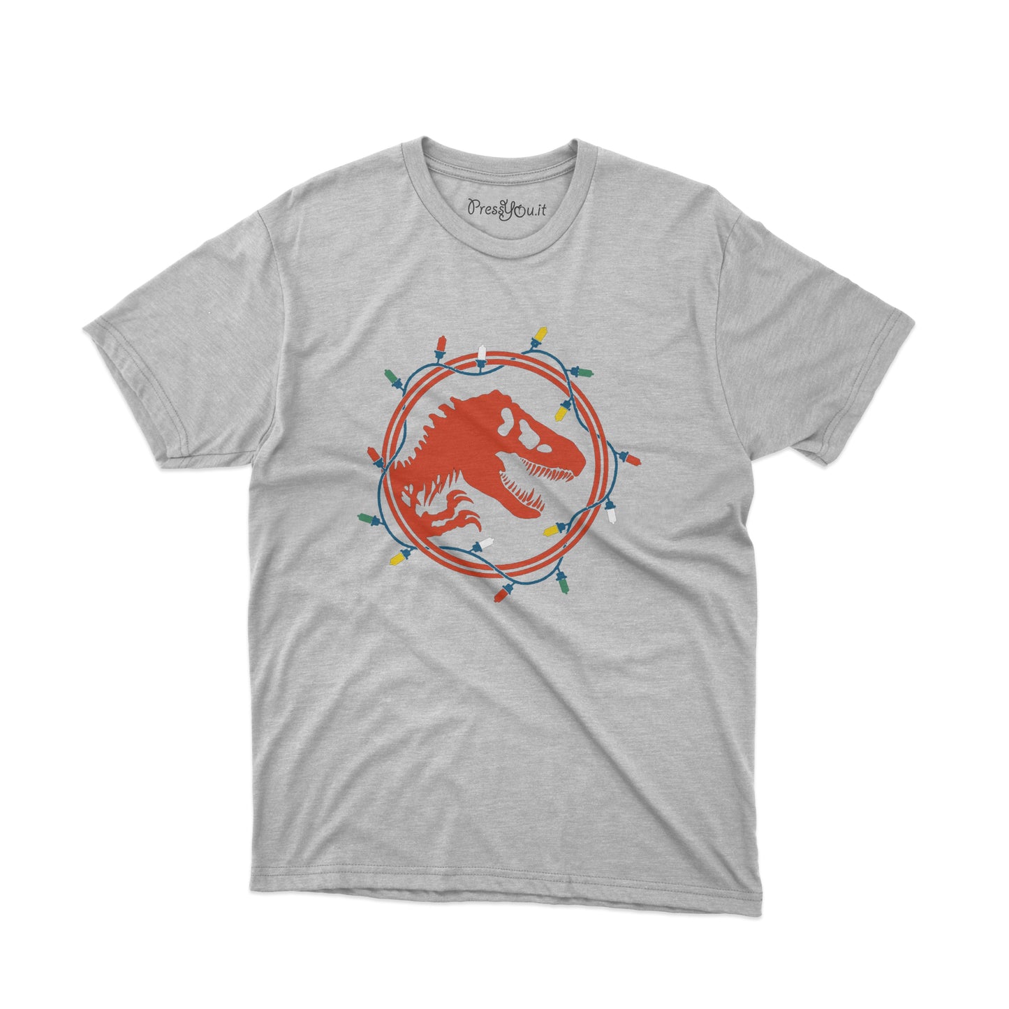 maglietta t-shirt-merry jurassic christmas