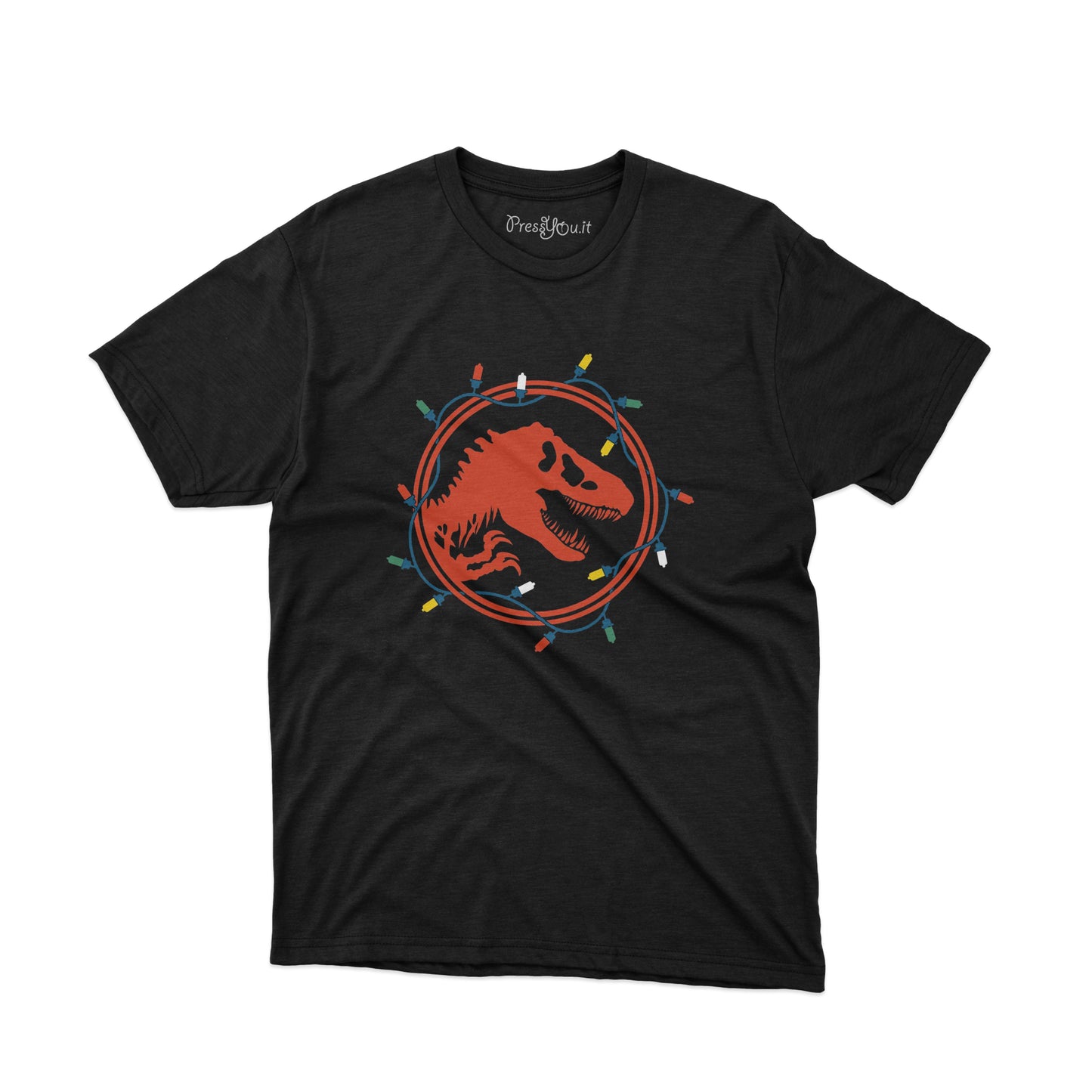 maglietta t-shirt-merry jurassic christmas