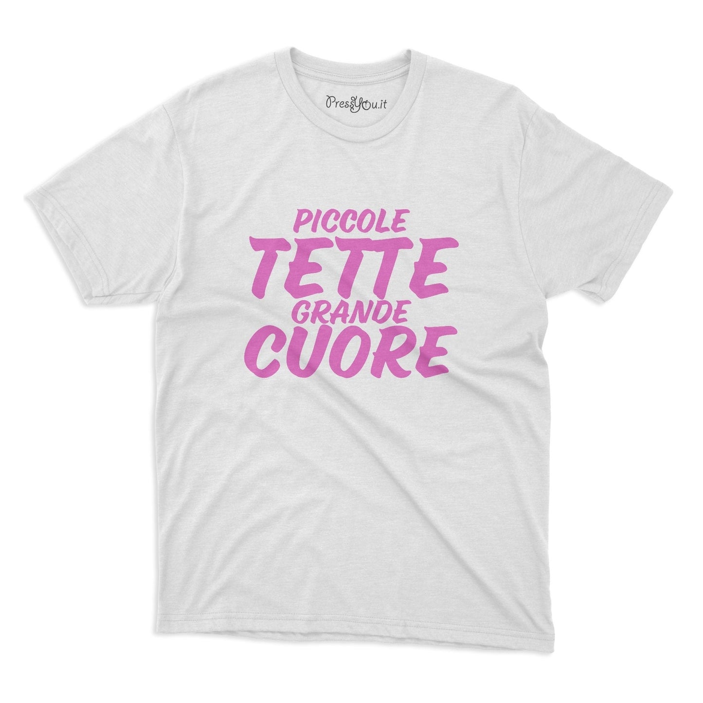 maglietta t-shirt- piccole tette grande cuore