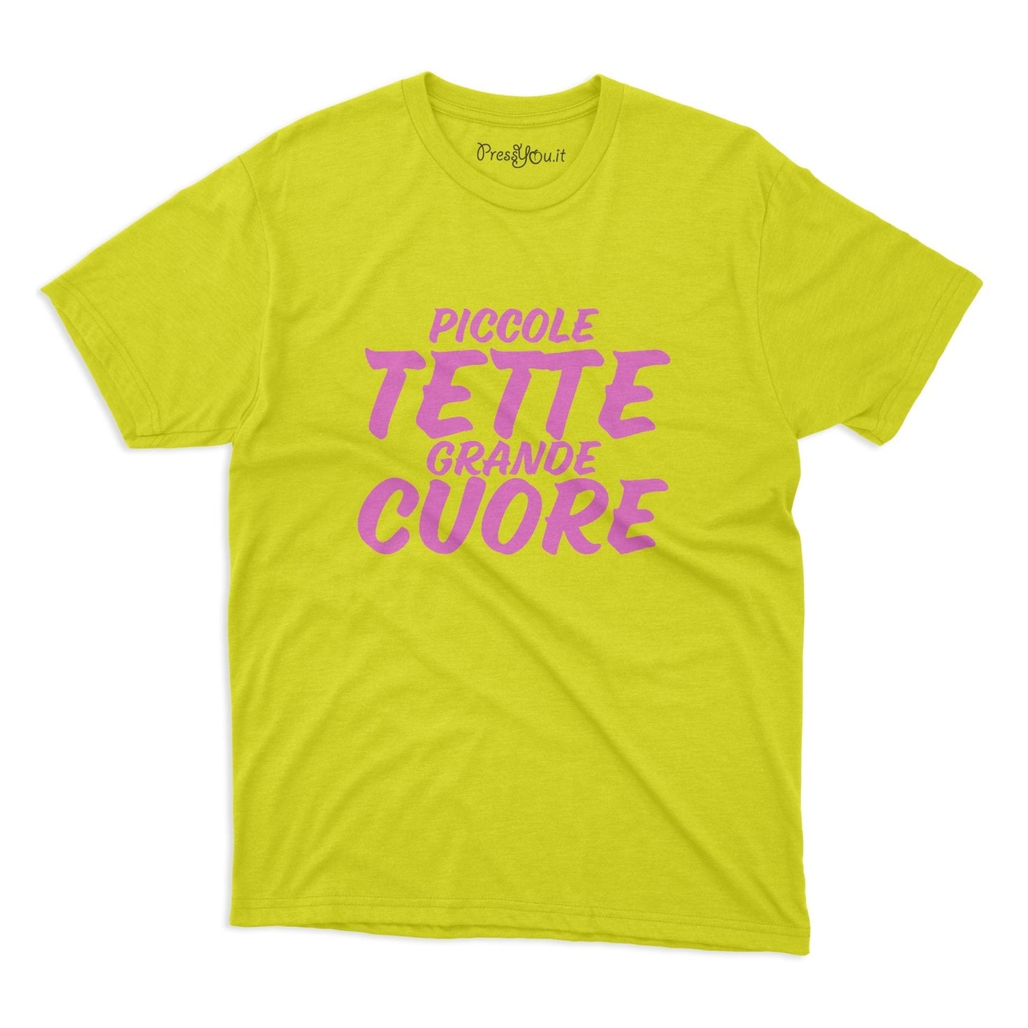 maglietta t-shirt- piccole tette grande cuore