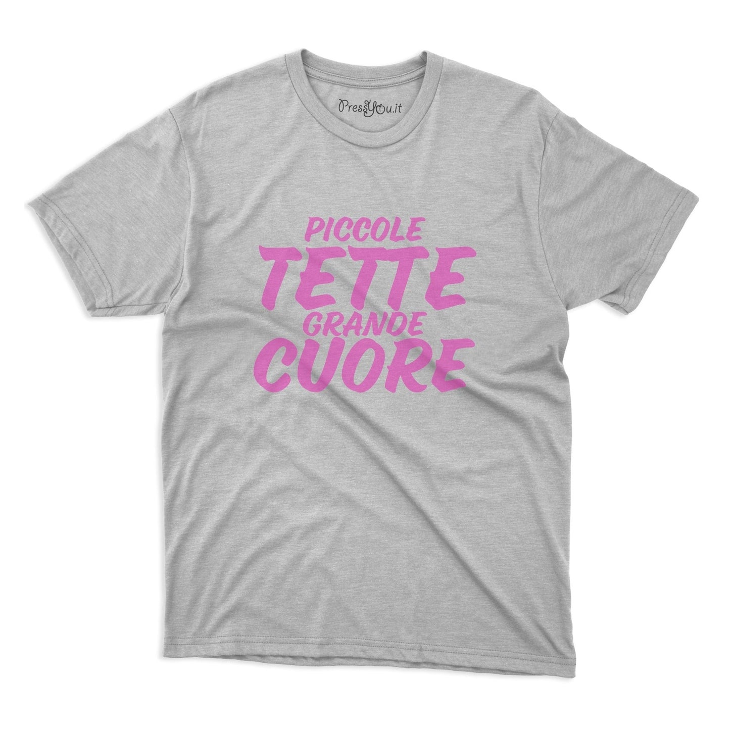 maglietta t-shirt- piccole tette grande cuore