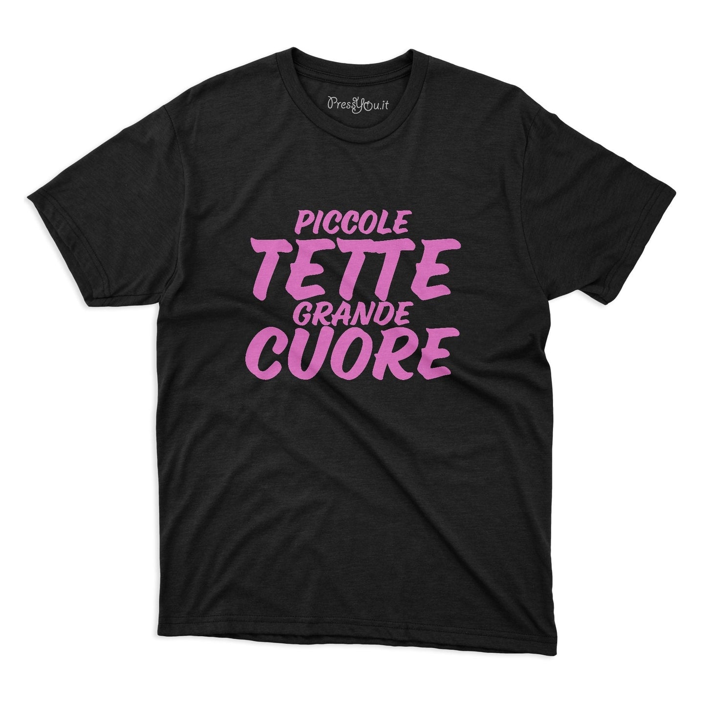 maglietta t-shirt- piccole tette grande cuore