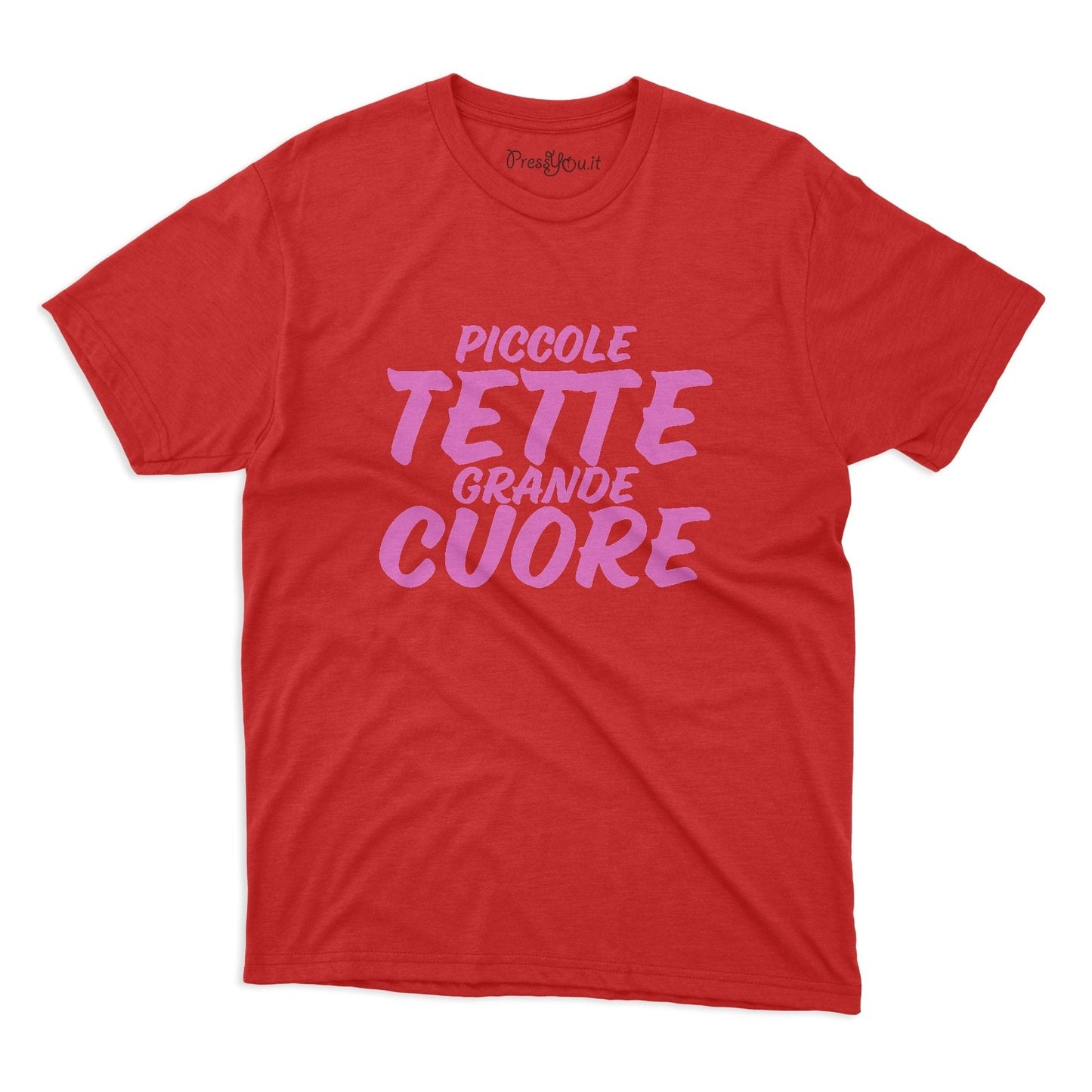 maglietta t-shirt- piccole tette grande cuore