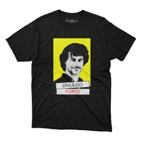 maglietta t-shirt-alberto angela divulgo forte