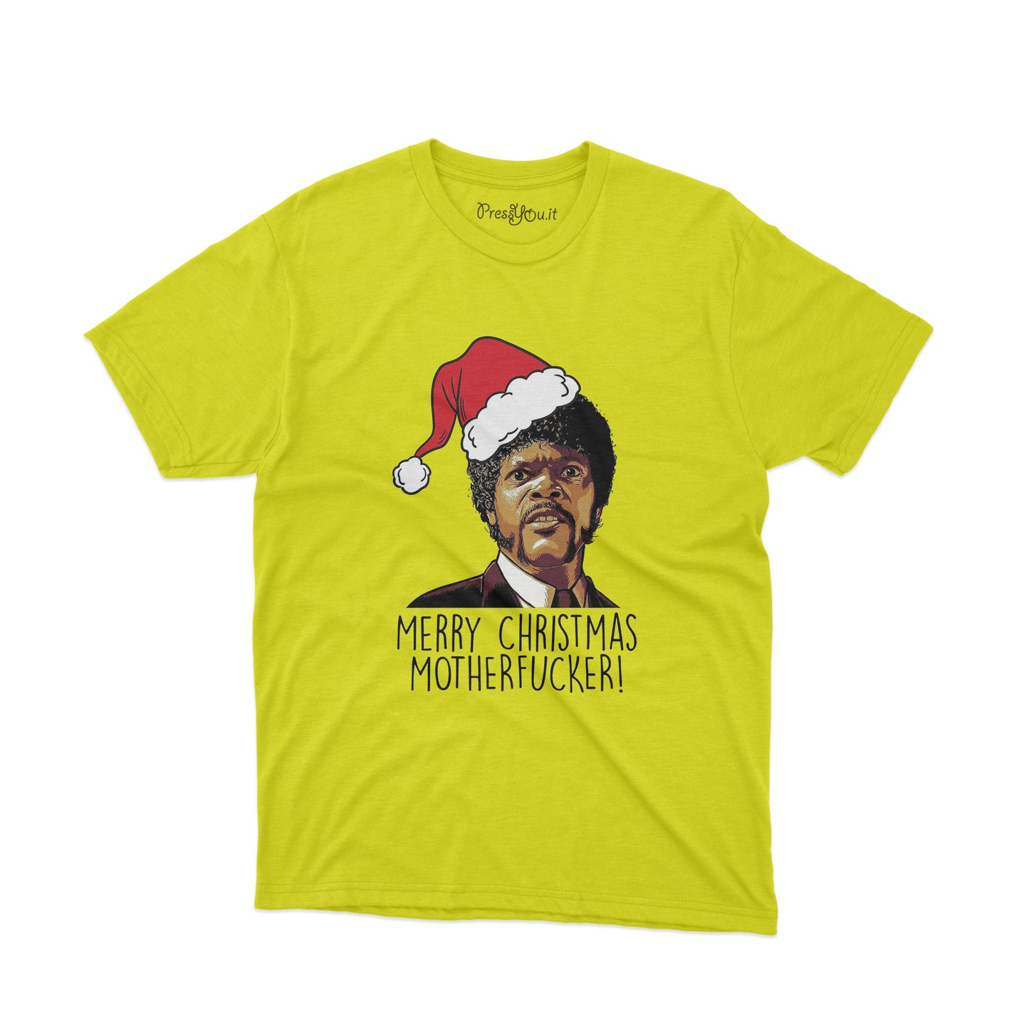 maglietta t-shirt-natale merry christmas motherfuker