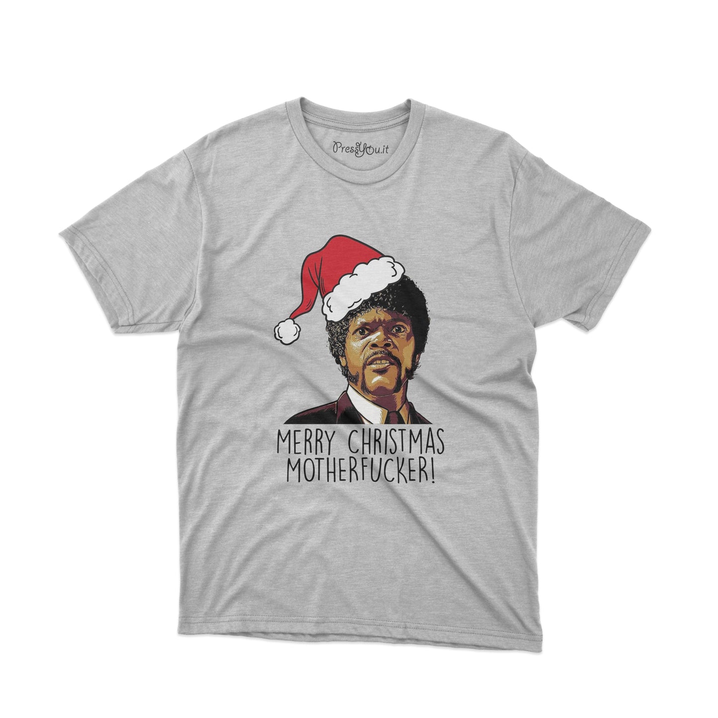 maglietta t-shirt-natale merry christmas motherfuker