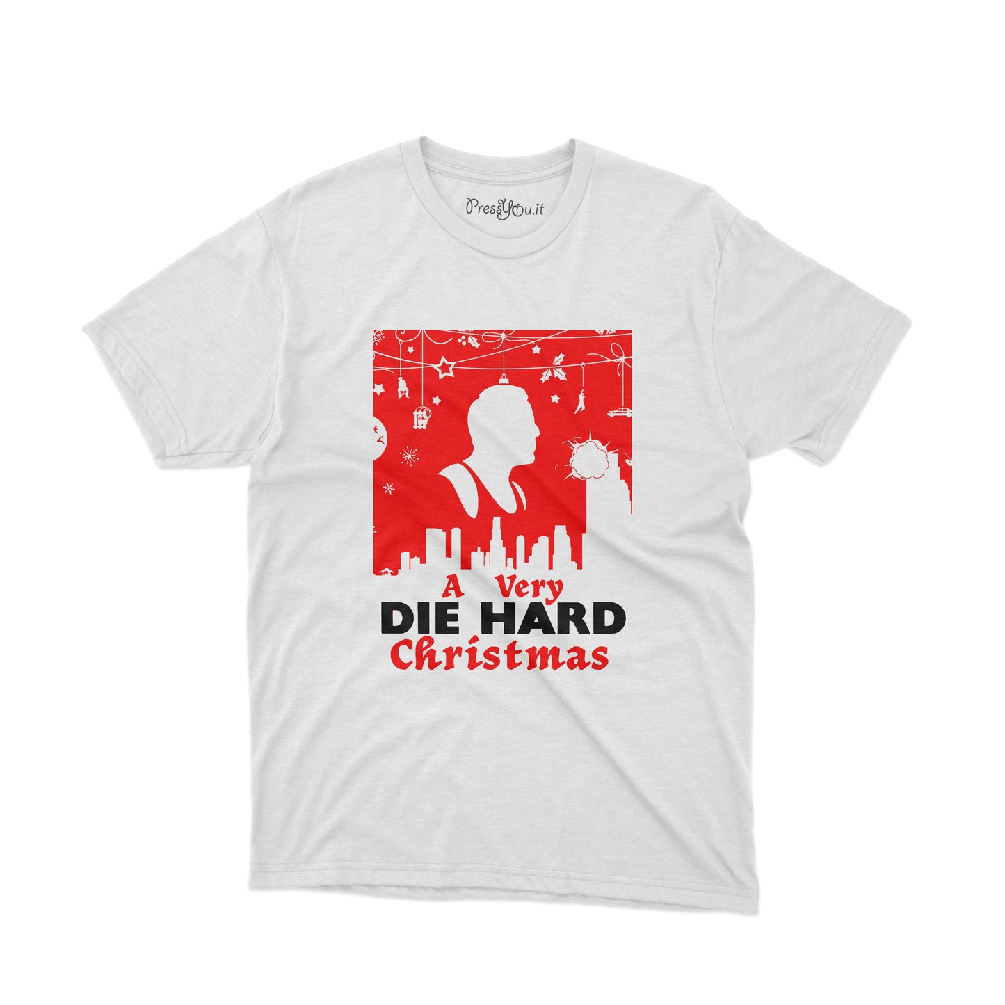 maglietta t-shirt-natale a very die hard christmas