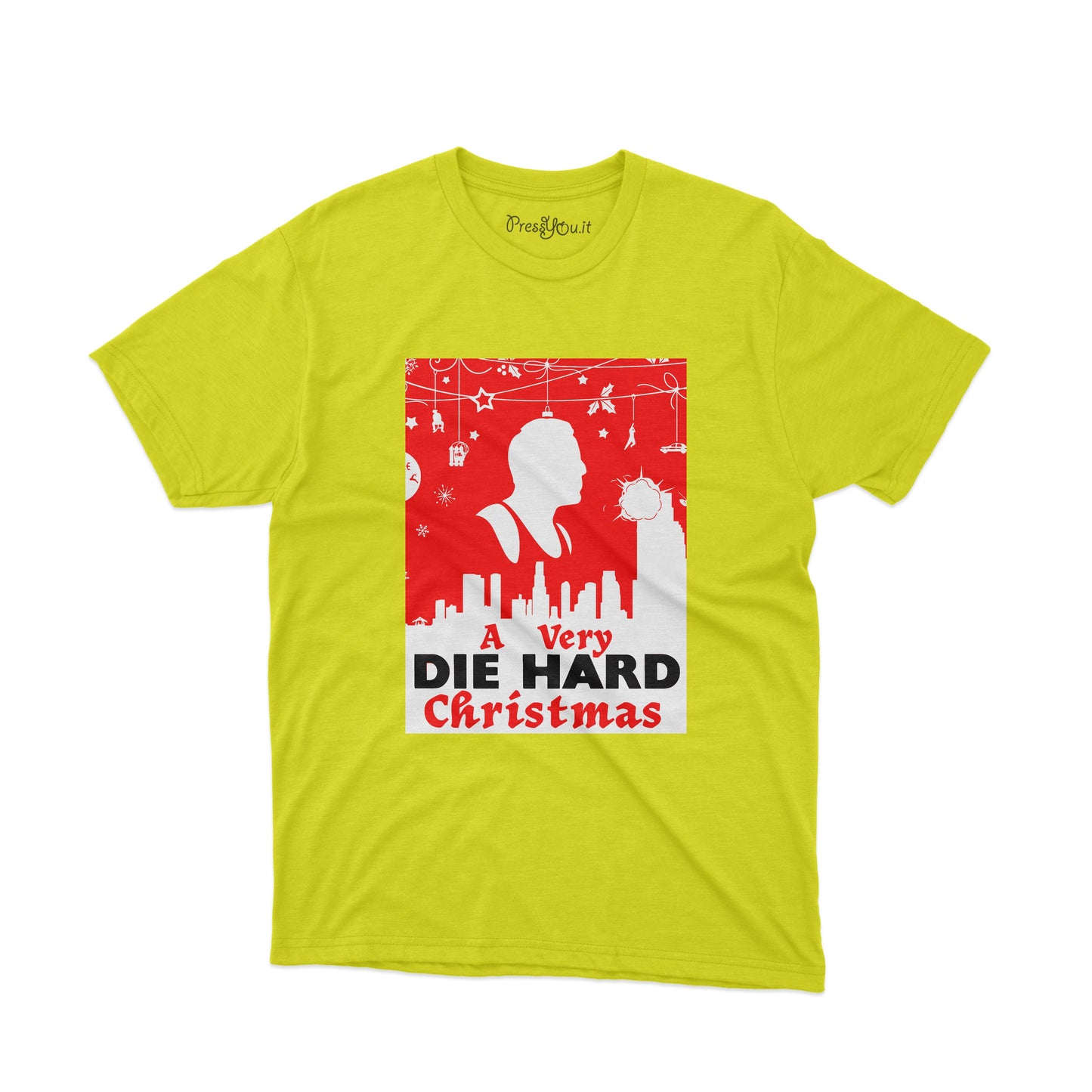 maglietta t-shirt-natale a very die hard christmas