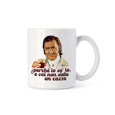 tazza Mug- marchese perche io so io e voi nion siete un cazzo