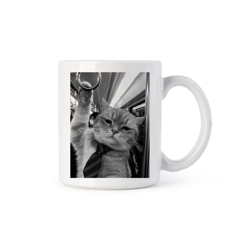 tazza Mug- gatto a lavoro lunedì