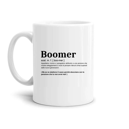 tazza Mug- boomer dizionario