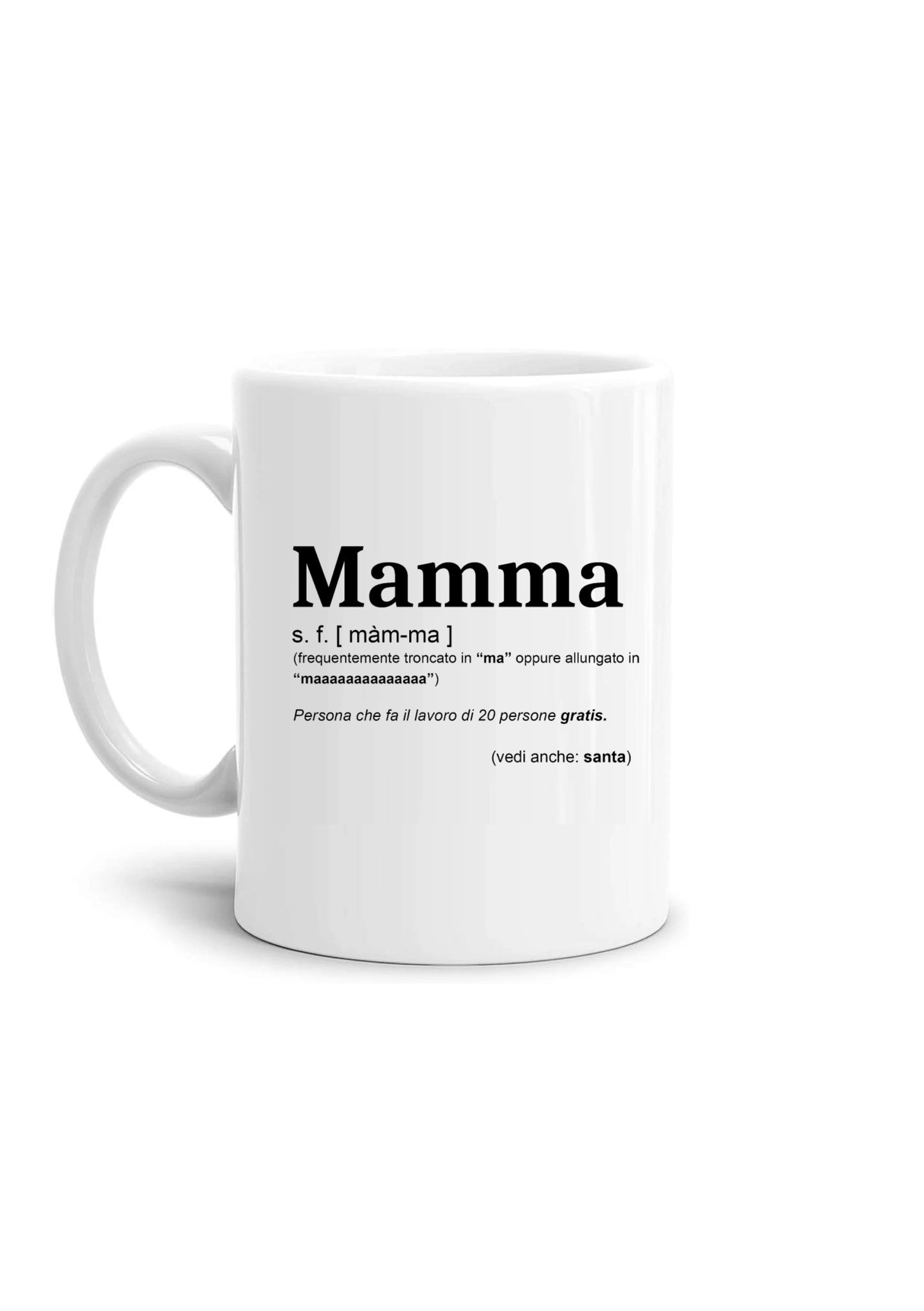 tazza Mug- mamma dizionario