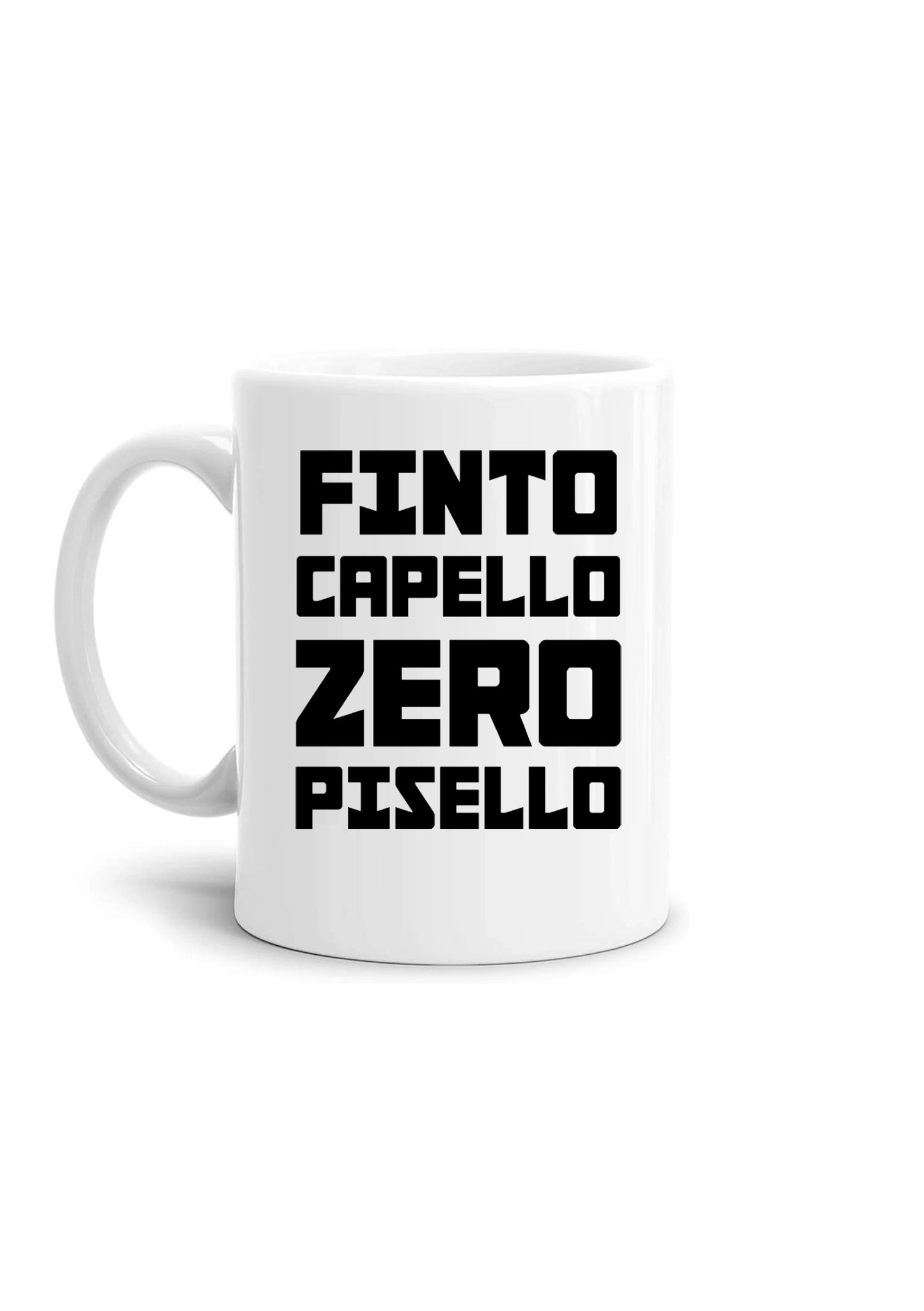 tazza Mug- finto capello zero pisello