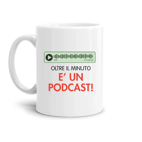 tazza Mug- oltre il minuto e in podcast