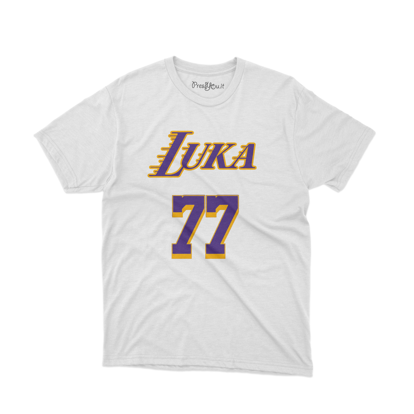 maglietta t-shirt- luka 77 los angeles basket