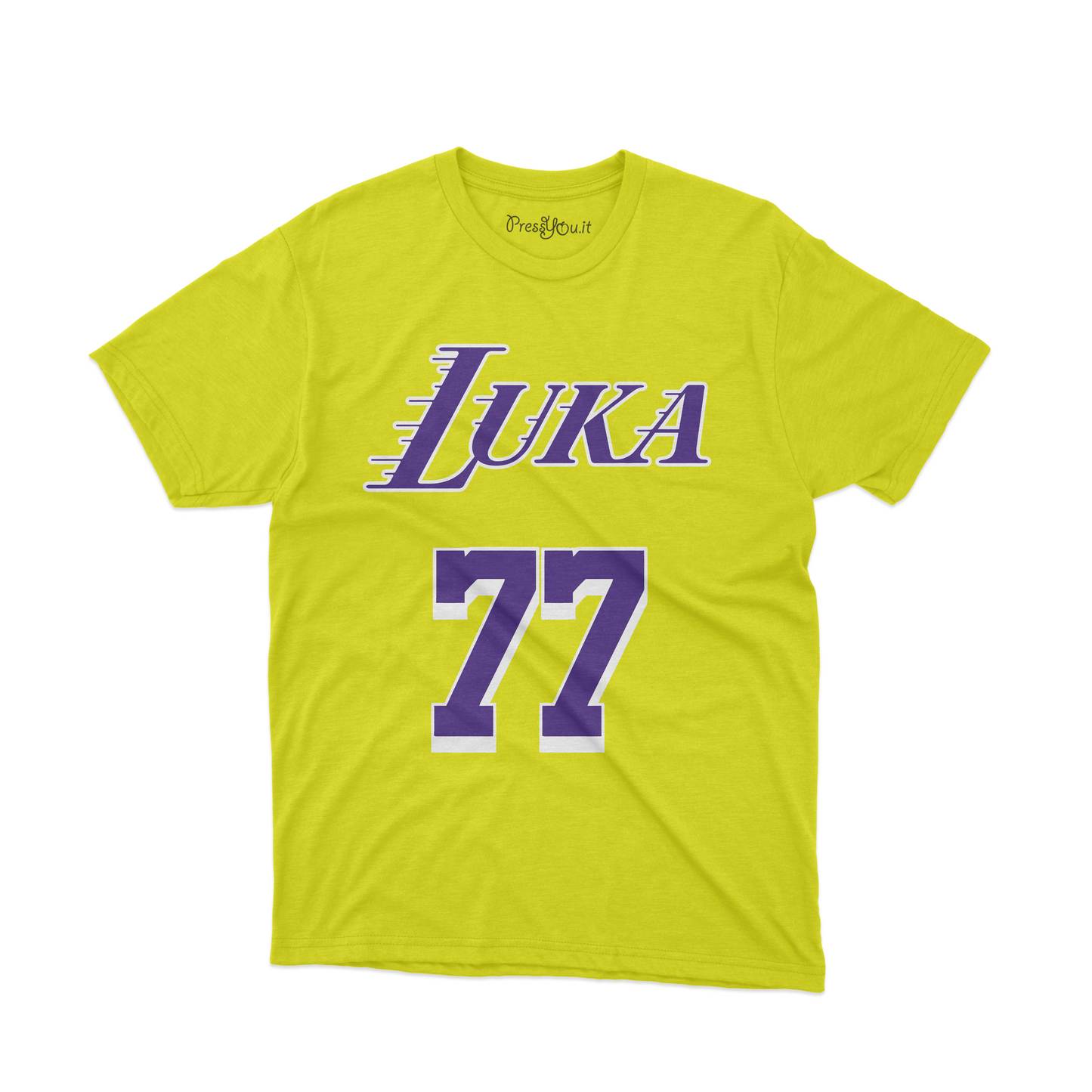 maglietta t-shirt- luka 77 los angeles basket