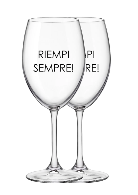 Coppia calici - Riempi sempre