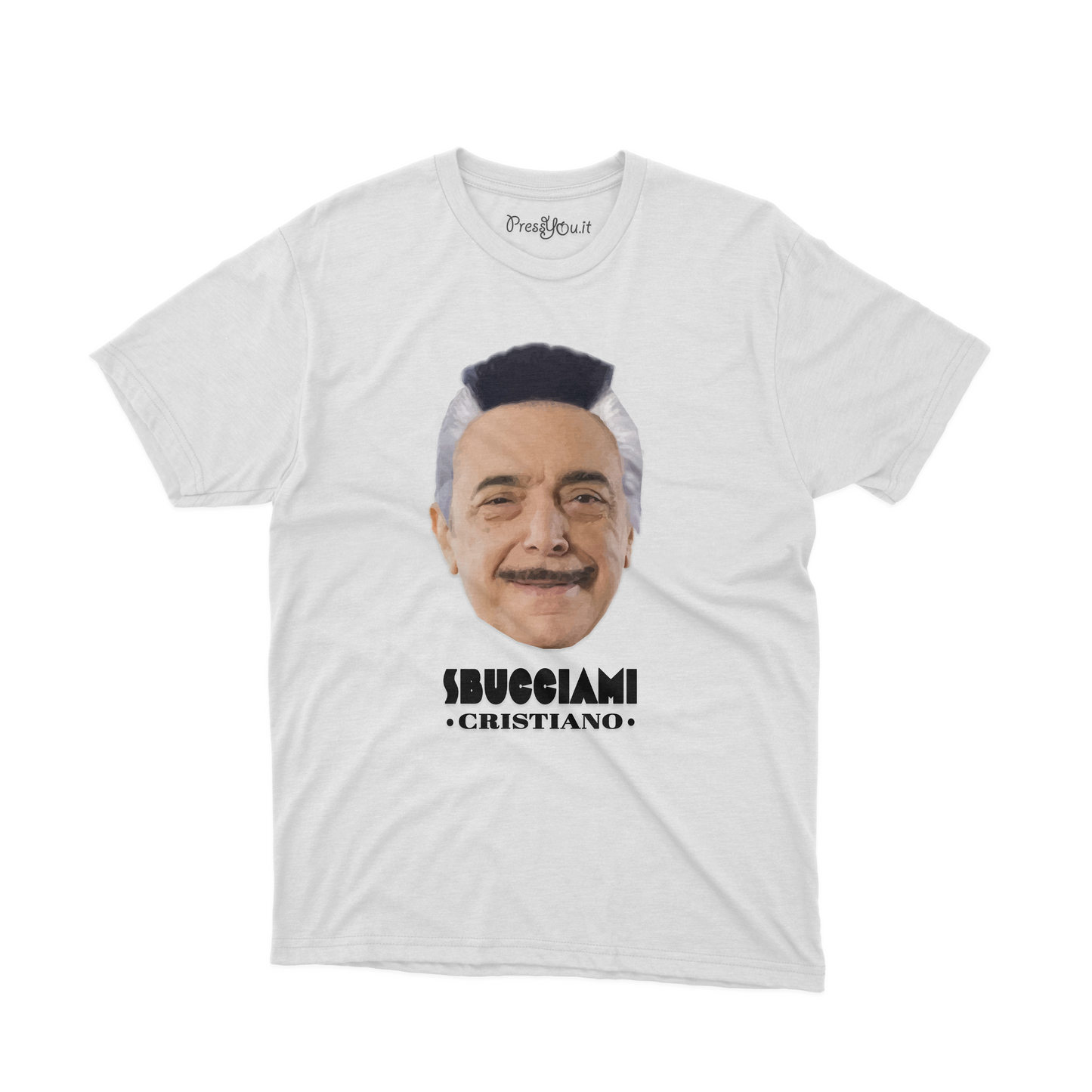 maglietta t-shirt- sbucciami nino cristiano