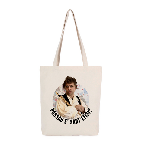 Borsa Shopping Ufficiale Comune di Scraffingiu - suonatore di launeddas di Sant'Efisio, passau è Sant'Efisi!? - Approvato dal Sindaco di Scraffingiu