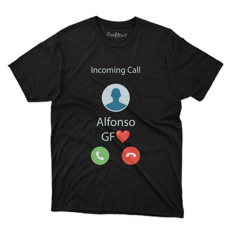 maglietta t-shirt- Chiamata Alfonso