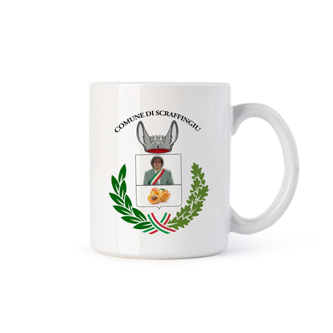 Tazza Ufficiale Comune di Scraffingiu - Approvato dal Sindaco di Scraffingiu