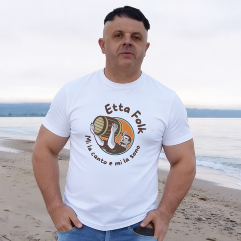 Maglietta Ufficiale Comune di Scraffingiu - Etta Folk, mi la canto e mi la sono  - Approvato dal Sindaco di Scraffingiu