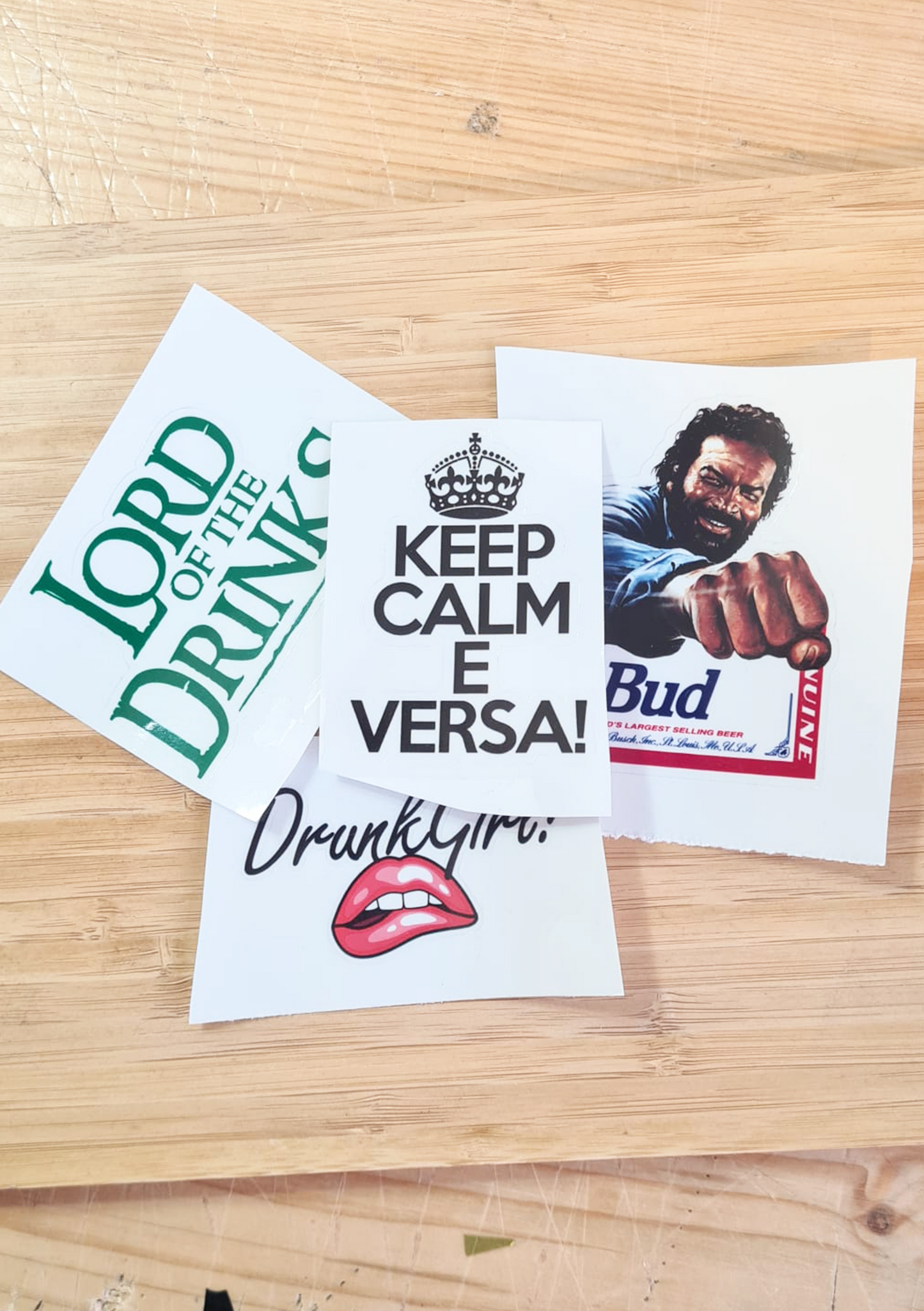 sticker Adesivo- papera drugs