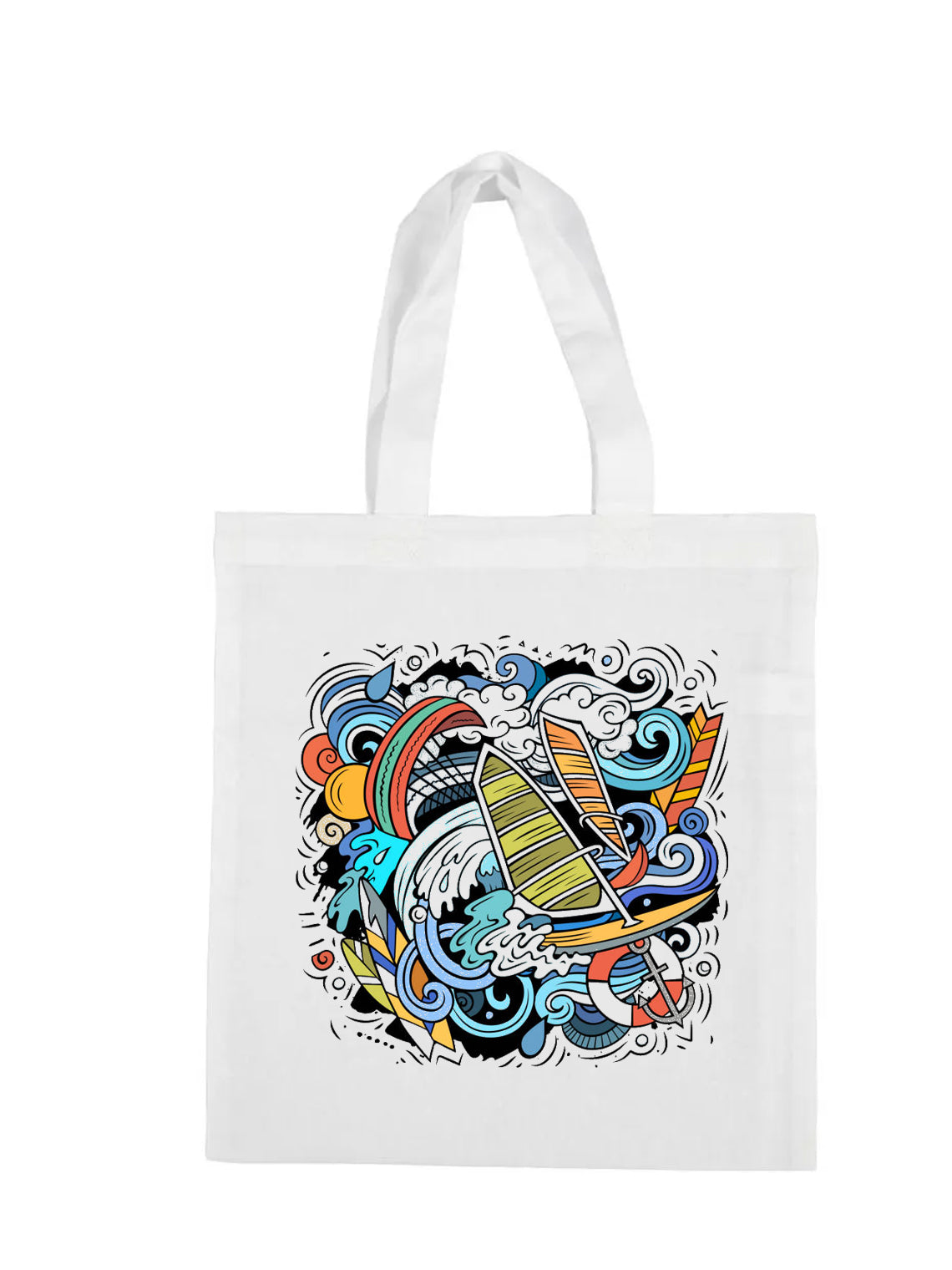 shopping bag bag-surfing fever cartoon funny gift idea