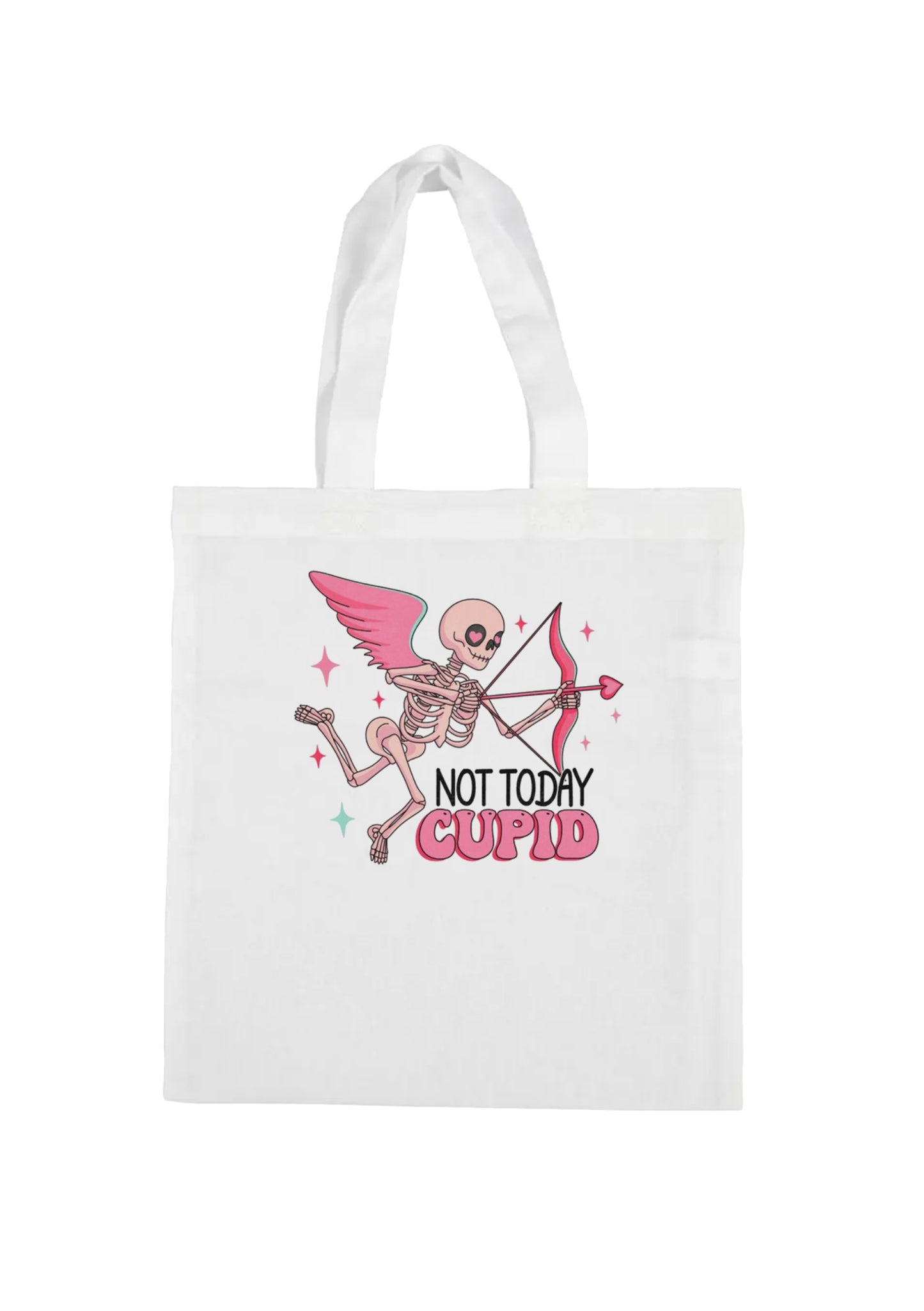 borsa shopping bag- not today cupid amore san valentino