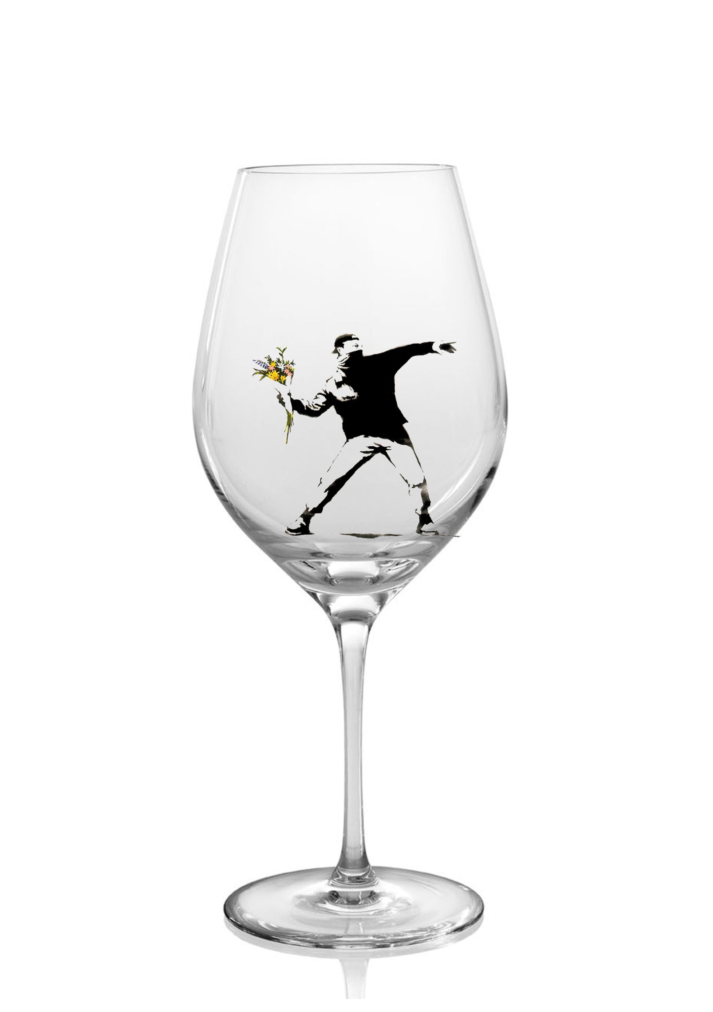 chalice - banksy anarchist flowers