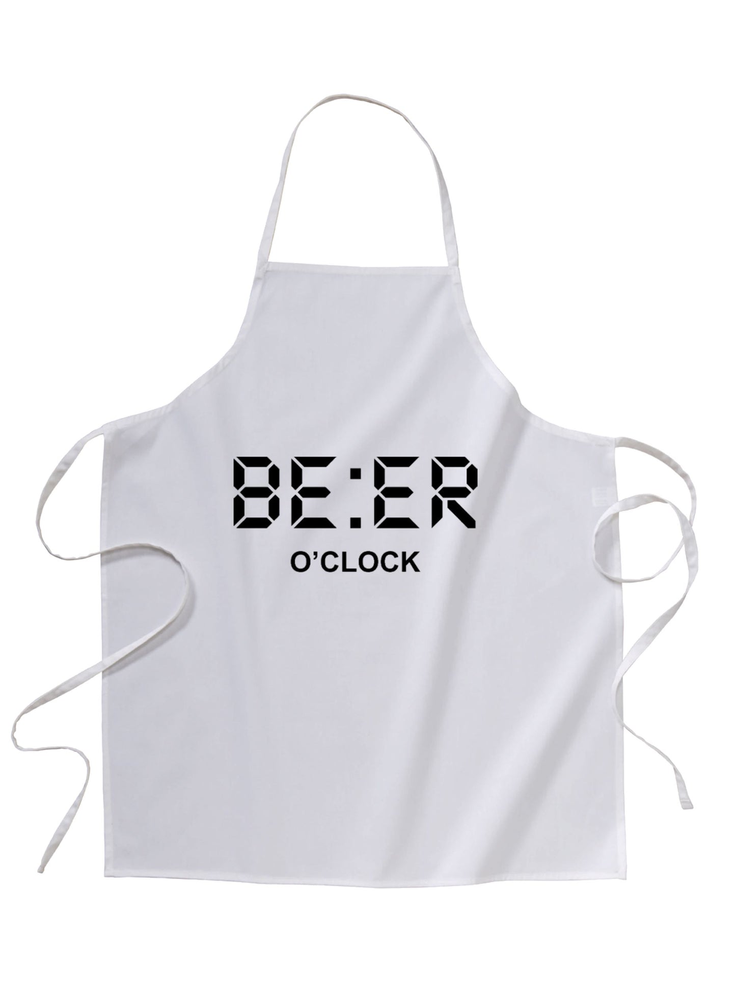 apron -beer or clock